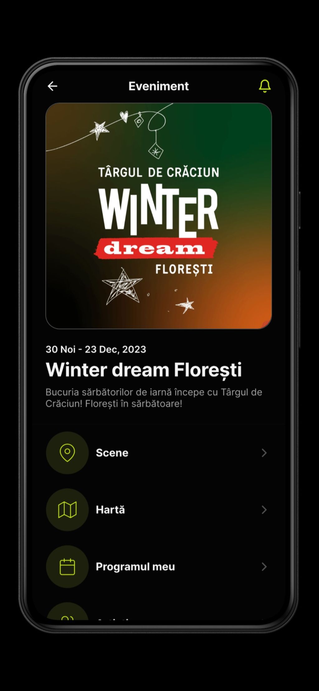 GALERIE FOTO| Mergi la târgul de Crăciun și știi de dinainte cine va cânta: Winter Dream FloreÈ - Imagine 1