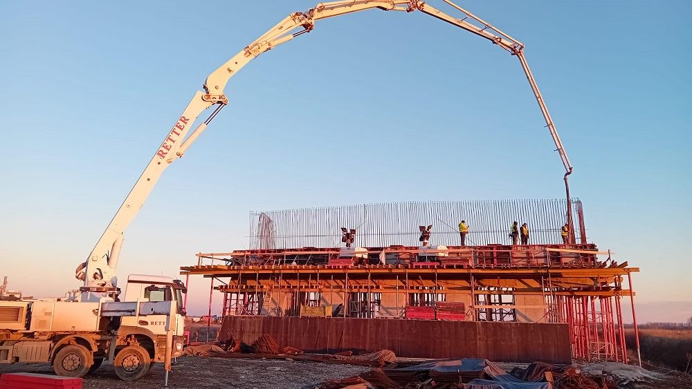 GALERIE FOTO: S-au reluat lucrările pe primele loturi din Autostrada Ploieşti - Buzău. Când se va circula pe primii 50 de km din Autostrada Moldovei