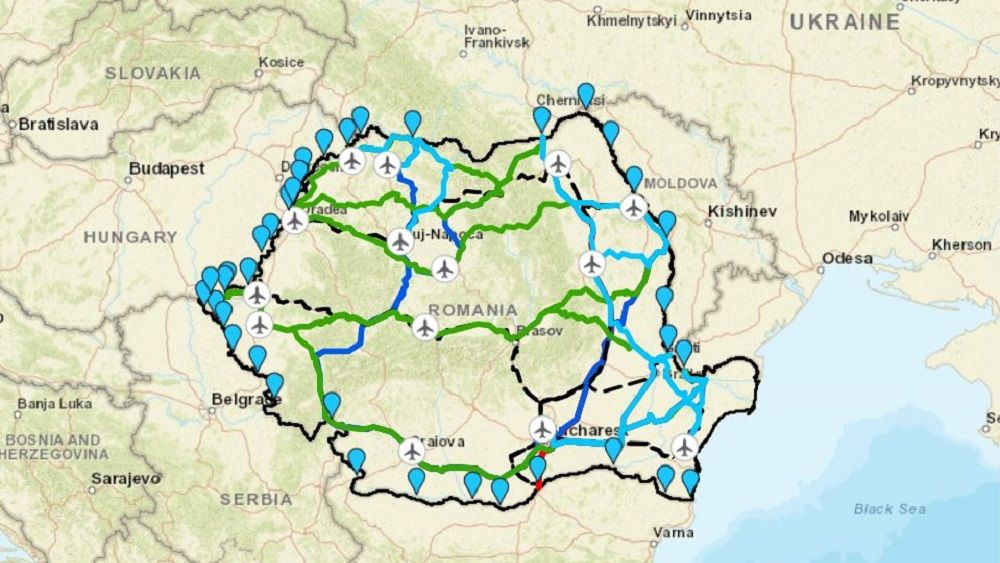 Aplicația prin care poți vedea care sunt coridoarele umanitare recomandate cetățenilor ucraineni