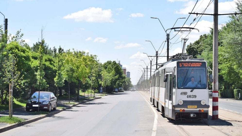 O linie de tramvai din Capitală a fost suspendată. Cu ce va fi înlocuită