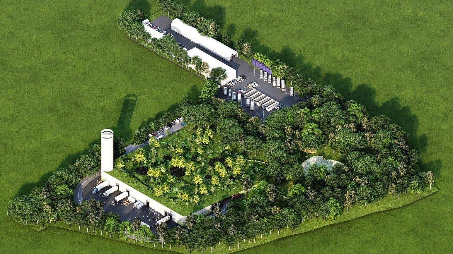FOTO: Primăria Sectorului 6 construiește o stație modernă de sortare a deșeurilor