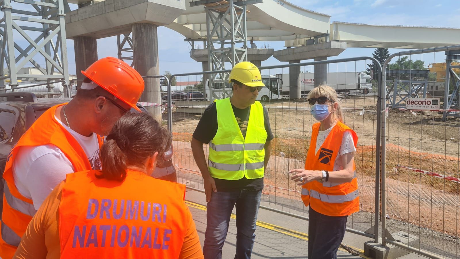 Încep lucrările pe breteaua Pasajului Băneasa: circulația va fi deviată