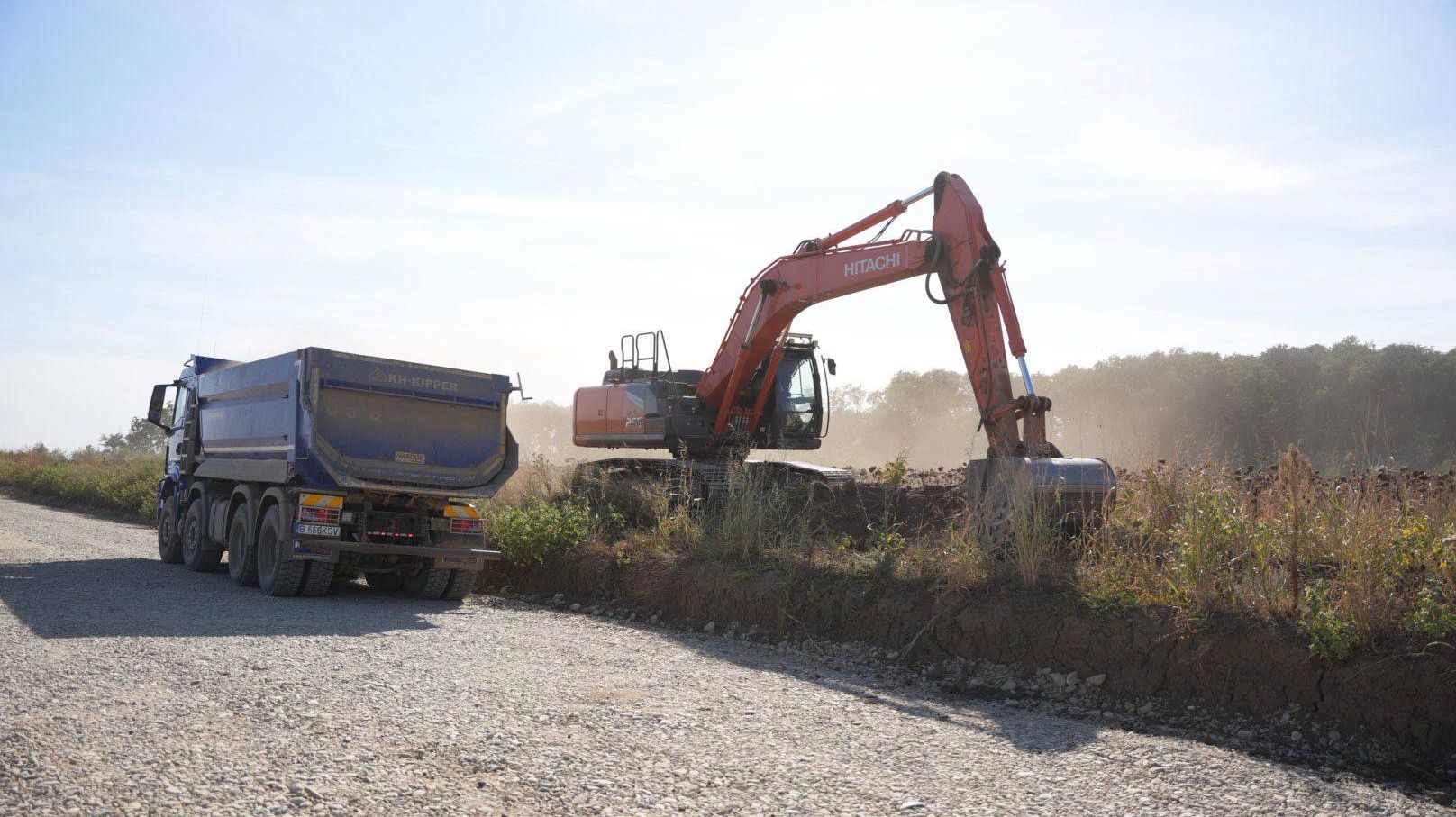 Începe șantierul pe un segment important al drumului de viteză dintre Arad și Oradea