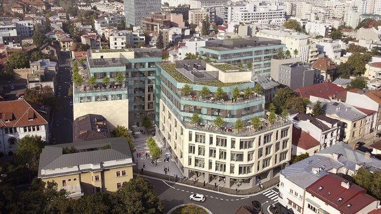 Colliers ia in administare cladirea de spatii de birouri The Landmark de la Piraeus Bank