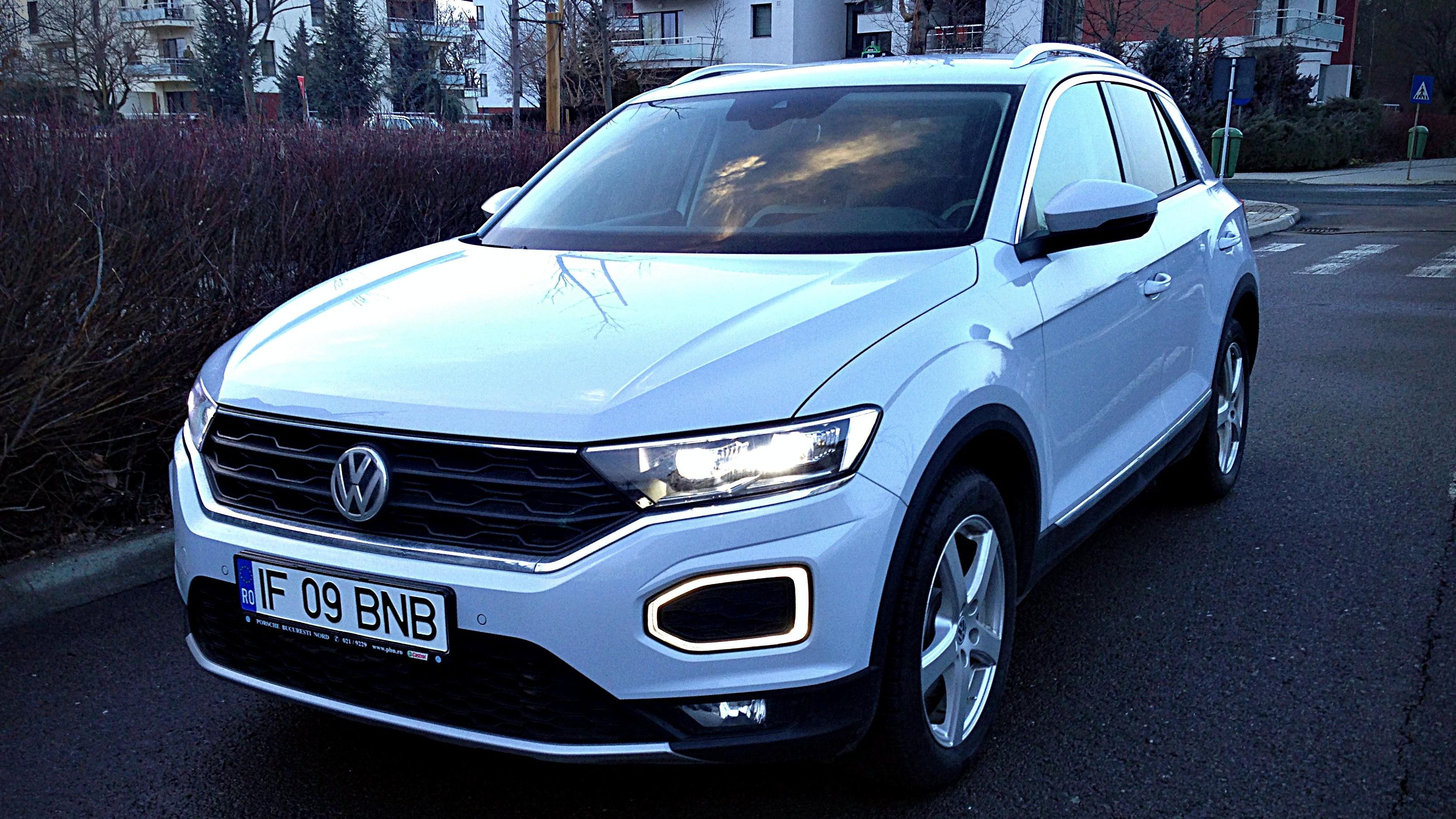 Test Drive cu Volkswagen T-Roc, un SUV de oras puternic personalizabil