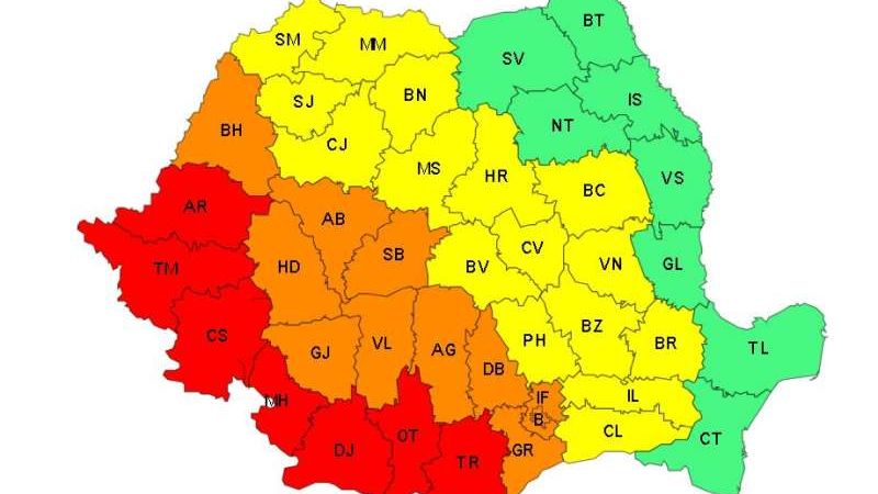 Canicula revine. Harta temperaturilor în mini-vacanța de Sf. Maria