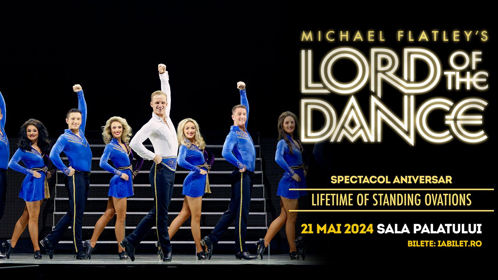 Spectacolul Lord of the Dance 2024 este vândut în proporție de 50%