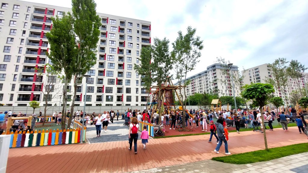 GALERIE FOTO | Cum arată cel mai nou parc din București, inaugurat chiar de Ziua Copilului - Imagine 28