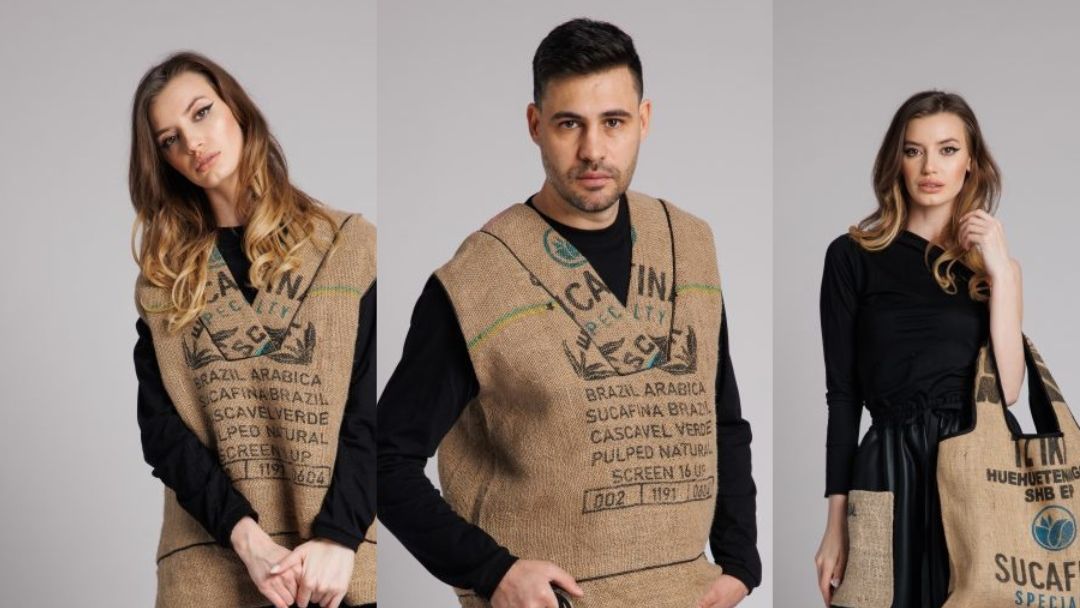 Maratonul Interviurilor ecomTEAM: Inedit. O prăjitorie locală de cafea oferă haine din saci de cafea