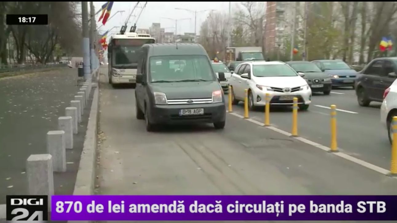 Banda unica pentru transportul in comun de pe Bd. Iuliu Maniu a fost inaugurata oficial