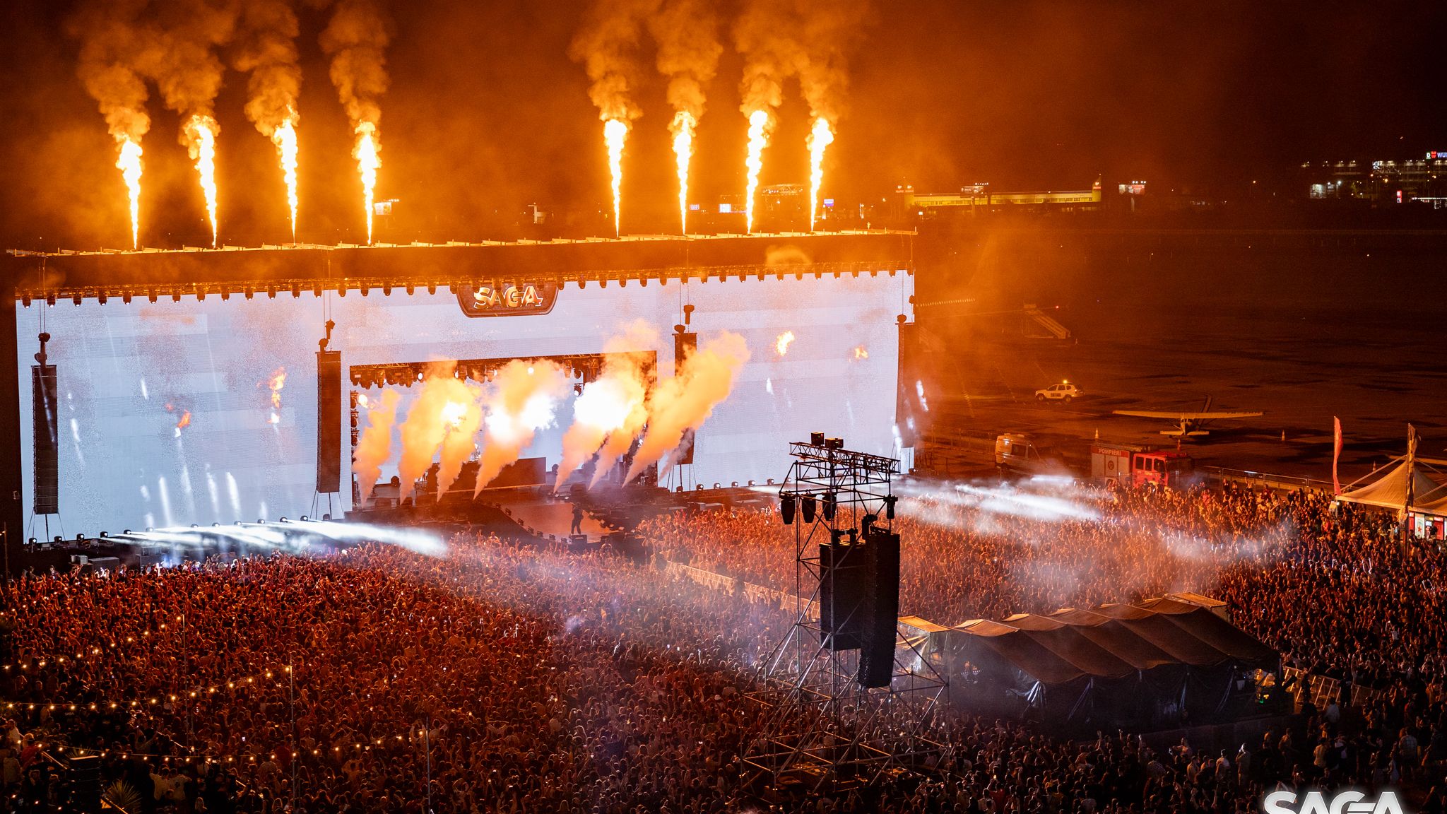 SAGA Festival, 3 zile pline de distracție la Romaero pentru cei peste 165 000 de oameni