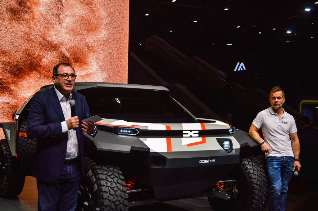 CEO-ul Dacia Denis Le Vot l-a avut alături pe pilotul francez Sebastien Loeb