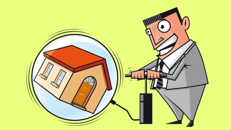 Un nou inceput de "balon" imobiliar in Romania? Cresterile de salarii si scaderea productivitatii pot da startul unei noi crize