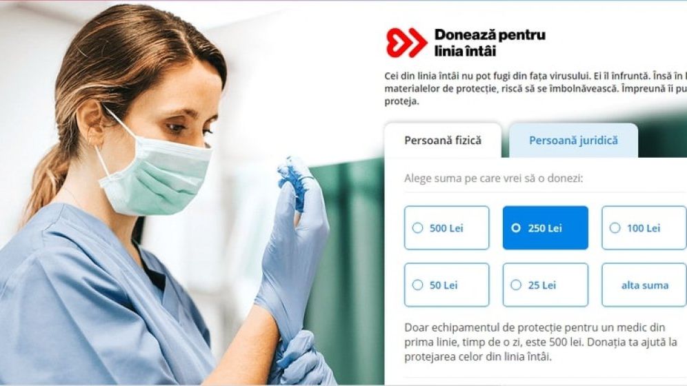 Metropolitan Life donează 1 milion de lei pentru campania „Donează pentru linia întâi”