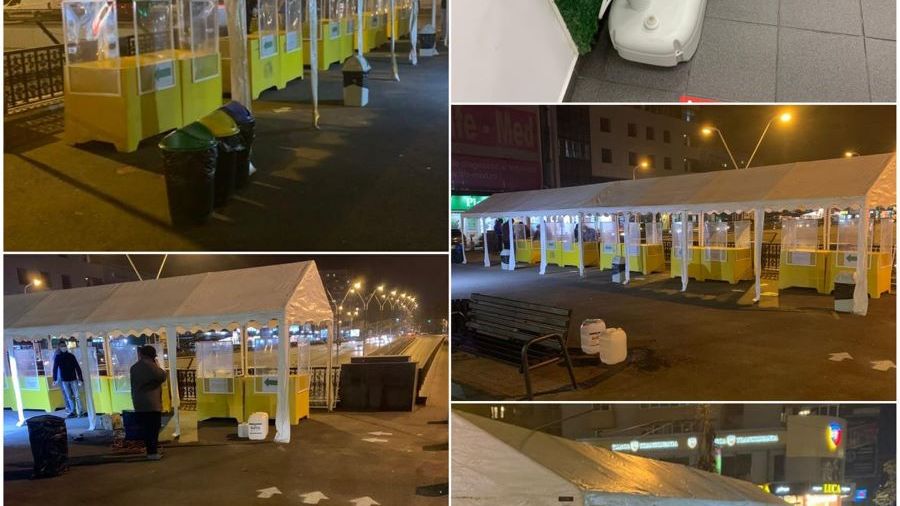Piața alimentară volantă din Sectorul 6 este funcțională
