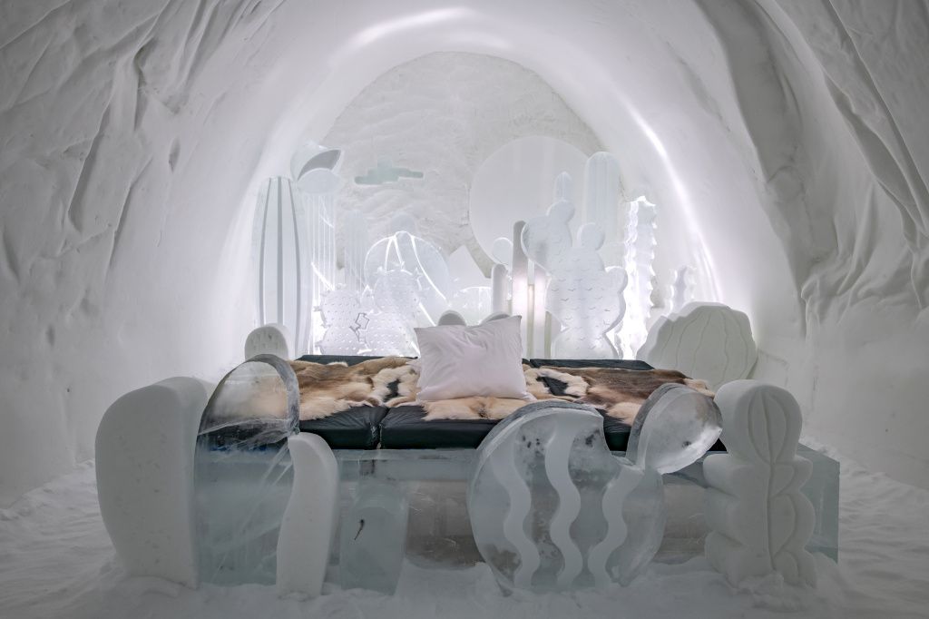 Camera Dream With a Thorn creată de Monica Popescu și colega ei Emmylou Varon. sursa foto: ICEHOTEL