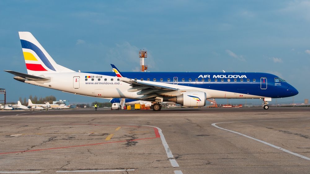 Inca un operator aerian national este in dificultate. Air Moldova a fost scoasa la vanzare