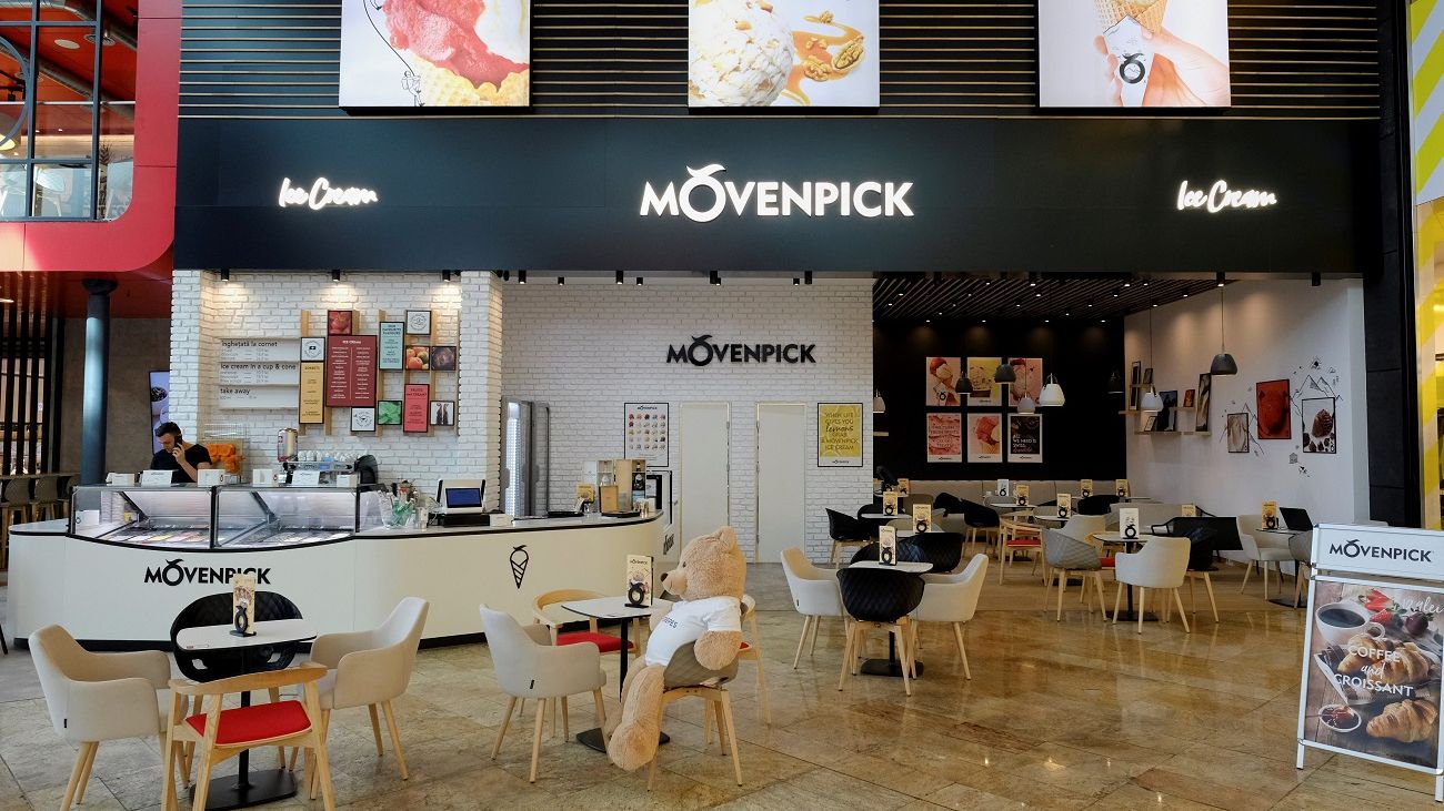 O nouă înghețată pe piață: Mövenpick, brand din Elveția, intră în România