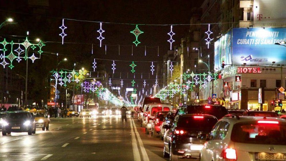 Iluminatul festiv al Capitalei, aprins vineri seara: 9 milioane de beculete si elemente decorative unicat