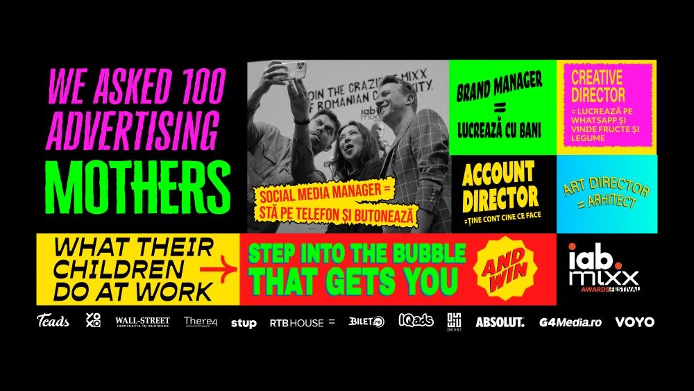 Start Înscrierilor la IAB MIXX Awards 2023! ”Mama ta știe cu ce te ocupi?” Ediția a XII-a aduce 3 noi categorii de premii 