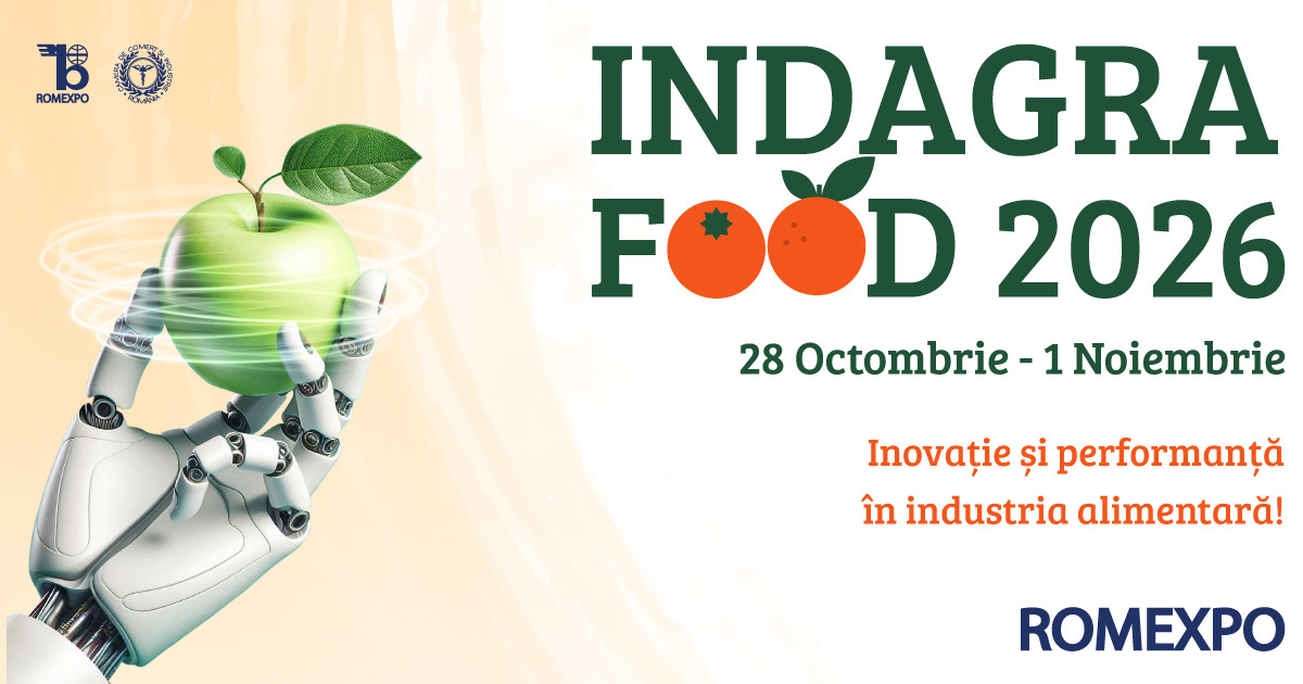 INDAGRA FOOD: eveniment dedicat inovației, tehnologiei și profesioniștilor HoReCa