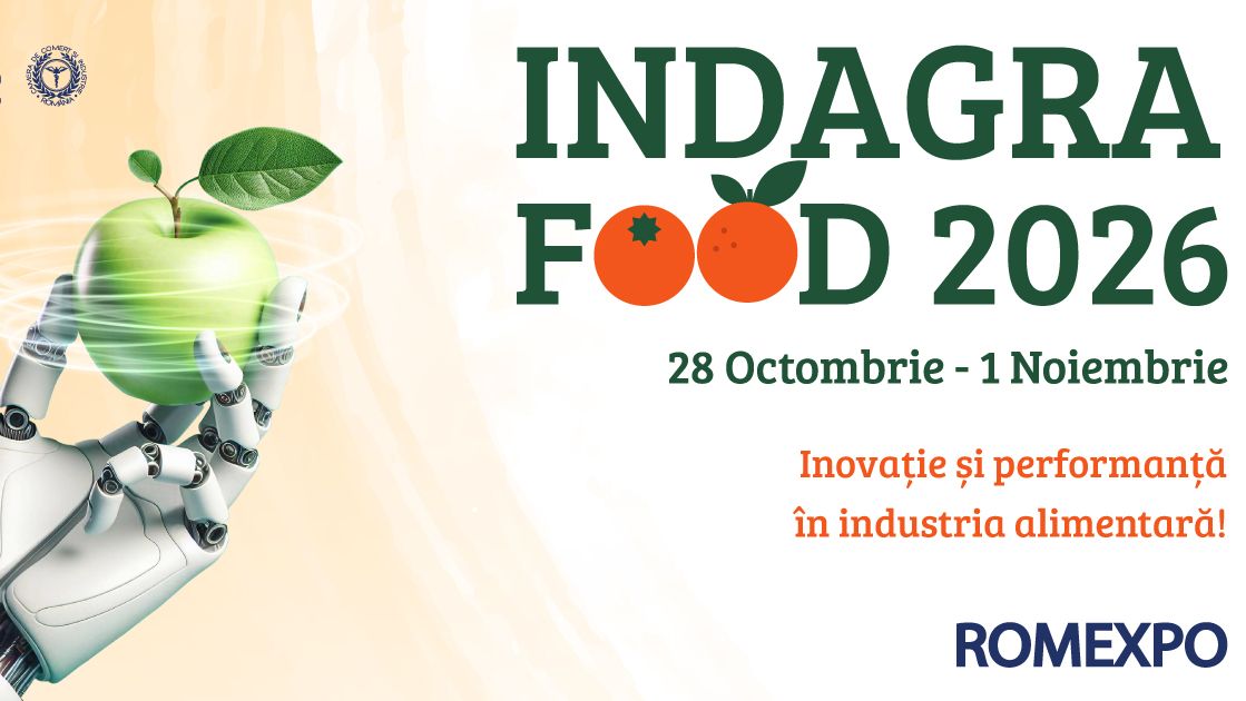 INDAGRA FOOD: eveniment dedicat inovației, tehnologiei și profesioniștilor HoReCa