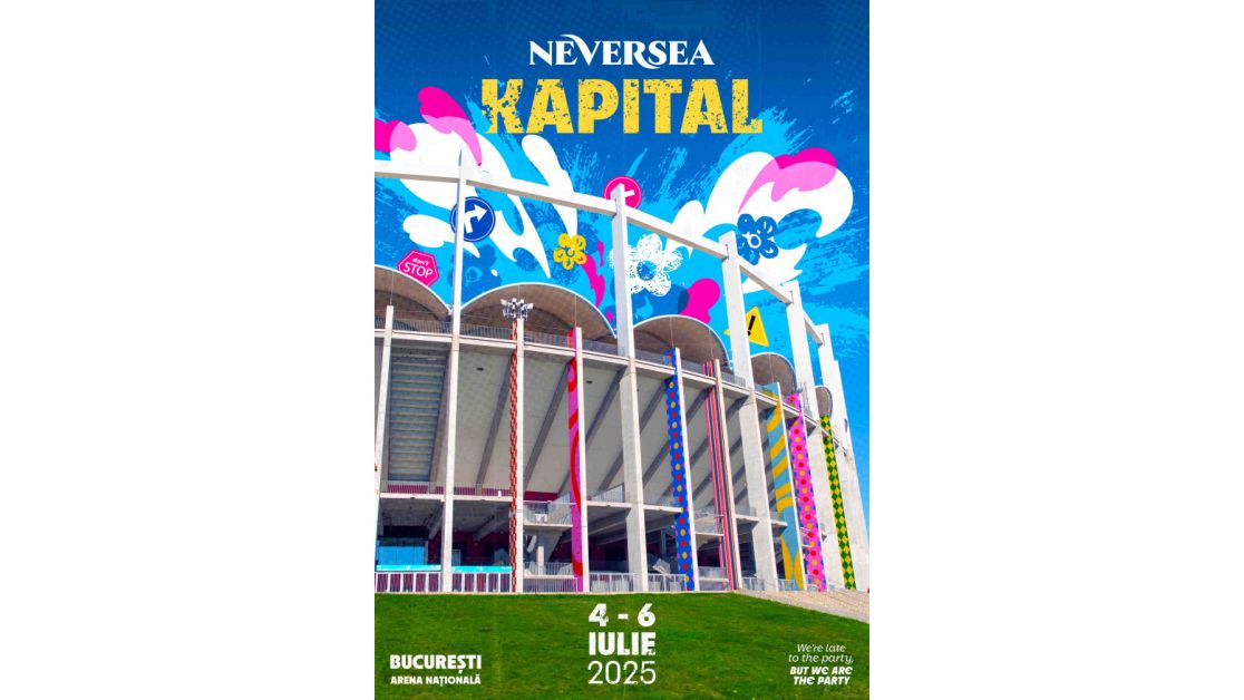 NEVERSEA KAPITAL pe Arena Națională între 4 și 6 iulie 2025