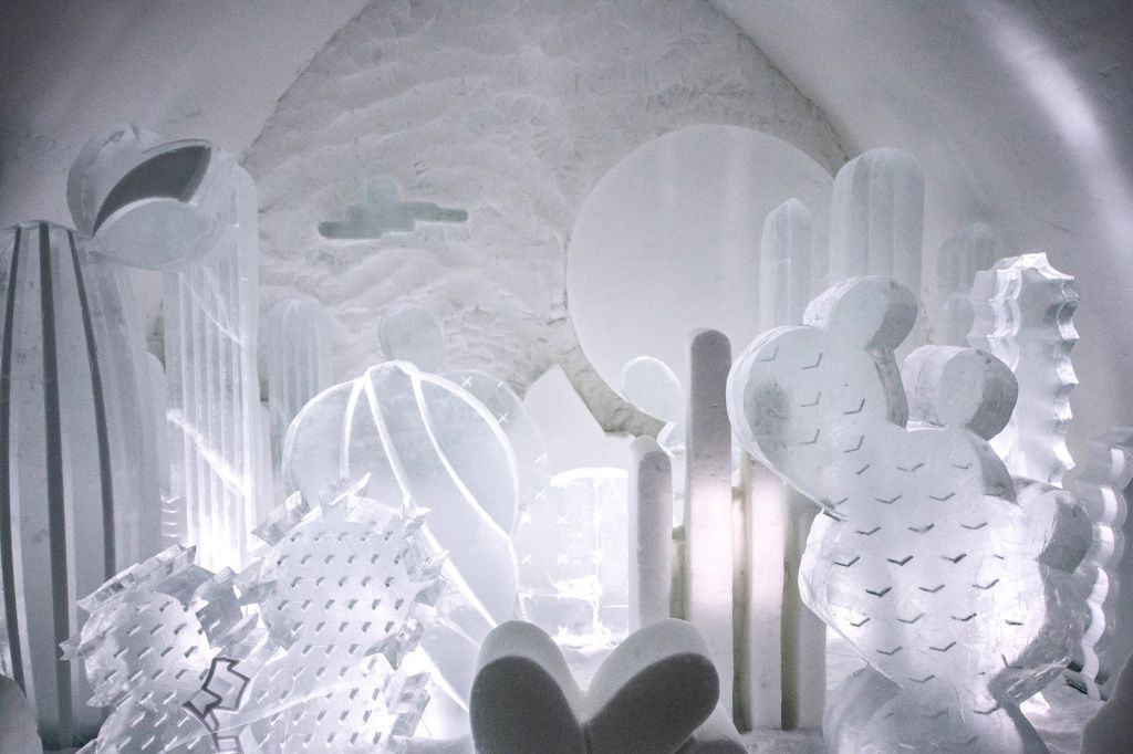 Camera Dream With a Thorn creată de Monica Popescu și colega ei Emmylou Varon. sursa foto: ICEHOTEL