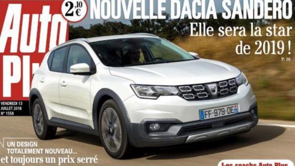 Noua Dacia Sandero: presa franceza publica prima poza