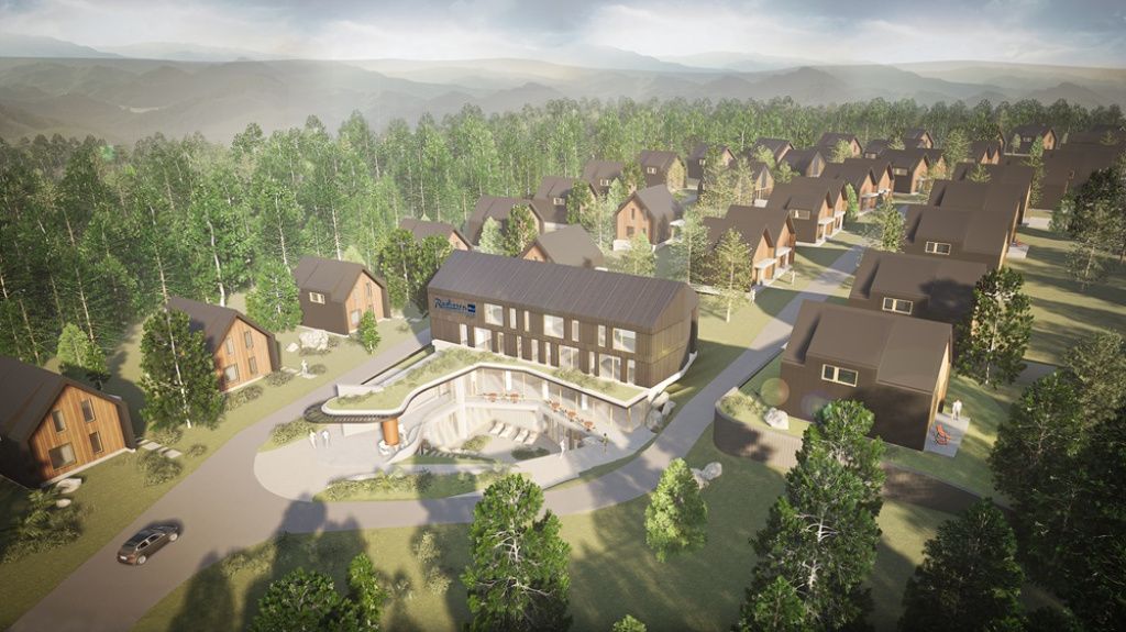 GALERIE FOTO | Radisson Blu deschide un resort de 5 stele în Brașov. Când va fi inaugurat - Imagine 5