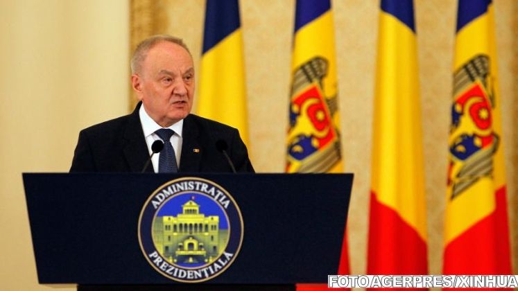 Presedintele moldovean Nicolae Timofti indeamna UE sa mentina sanctiunile impuse Rusiei