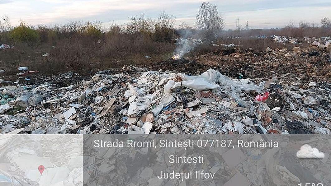 Tone de deșeuri au fost descoperite cu drona lângă Capitală