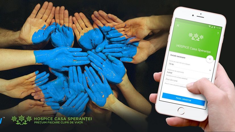 mobilPay Wallet introduce sectiunea de donatii: HOSPICE Casa Sperantei este primul ONG pe care il puteti sustine