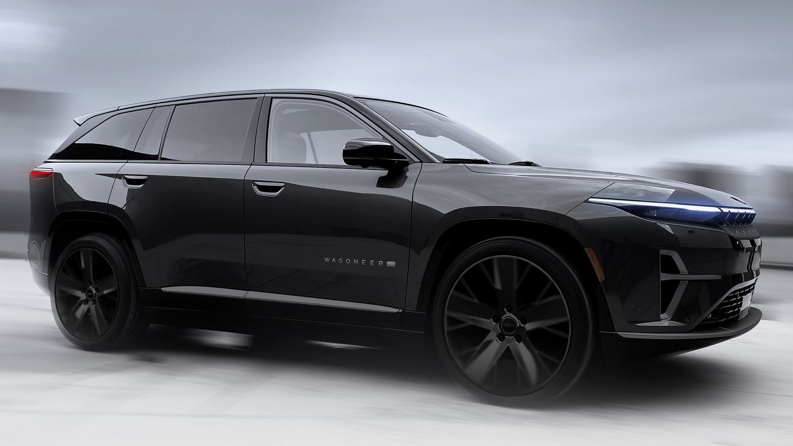 Jeep a publicat primele imagini cu Wagoneer S, SUV-ul electric de aproape 3 tone