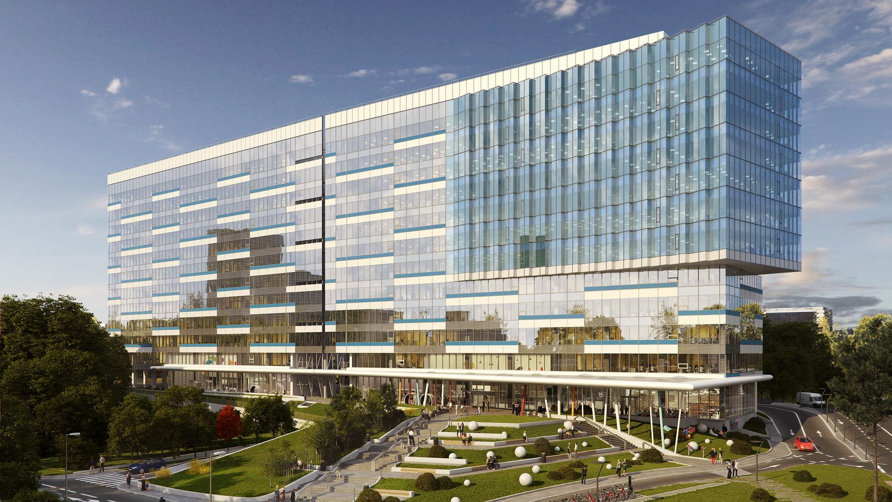 Skanska investește 45 milioane euro în extinderea unui proiect de spații de birouri din București