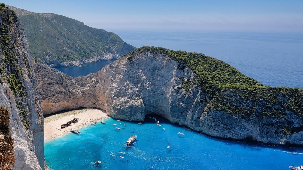 Epava de 43 de ani de pe plaja Navagio, din Zakynthos, în pericol de dispariție