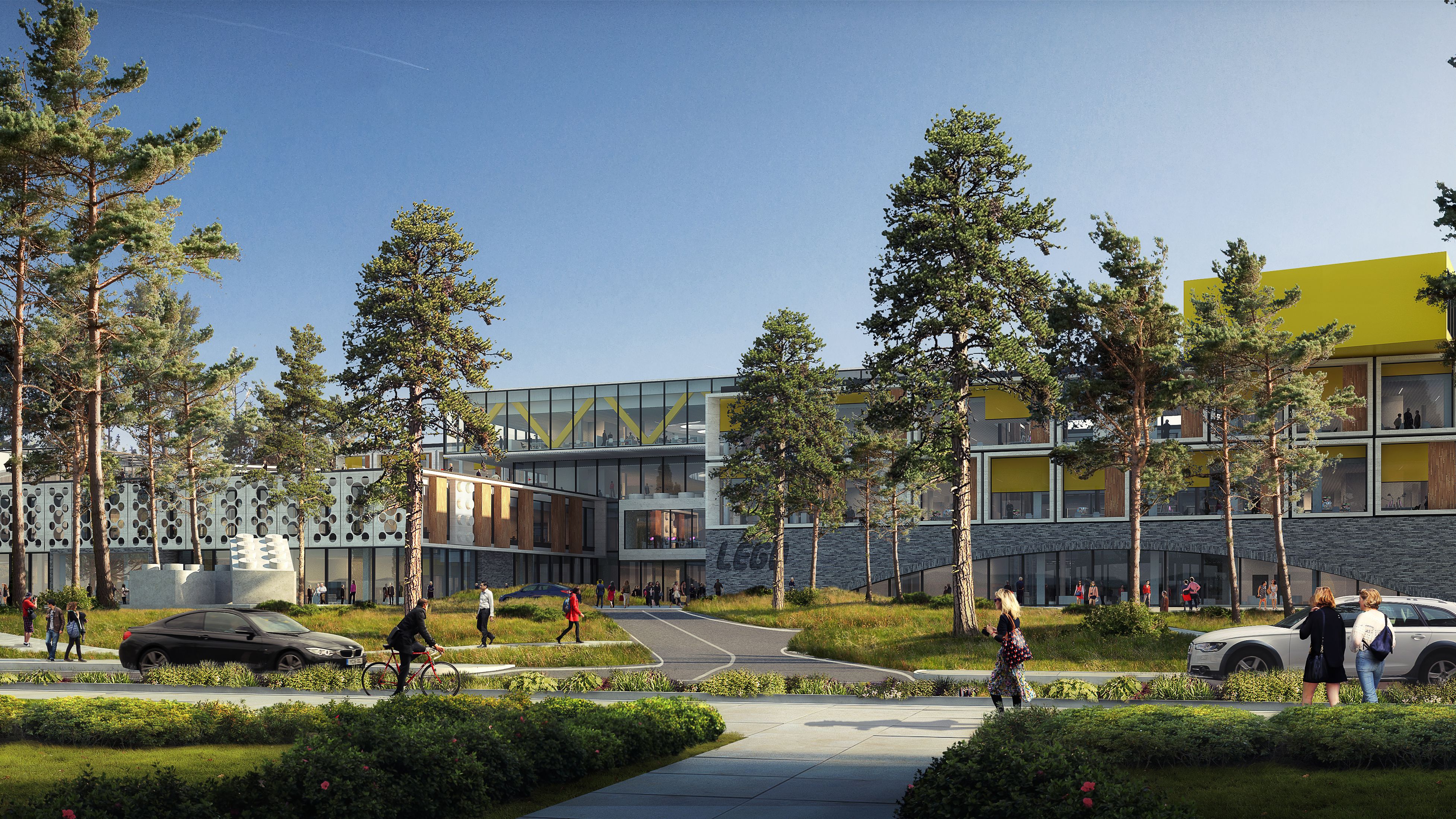 Cand copilaria ne invadeaza spatiul de lucru: LEGO planuieste birourile viitorului pe o suprafata de peste jumatate de mil. mp