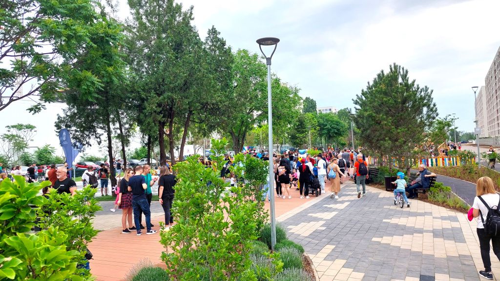 GALERIE FOTO | Cum arată cel mai nou parc din București, inaugurat chiar de Ziua Copilului - Imagine 15