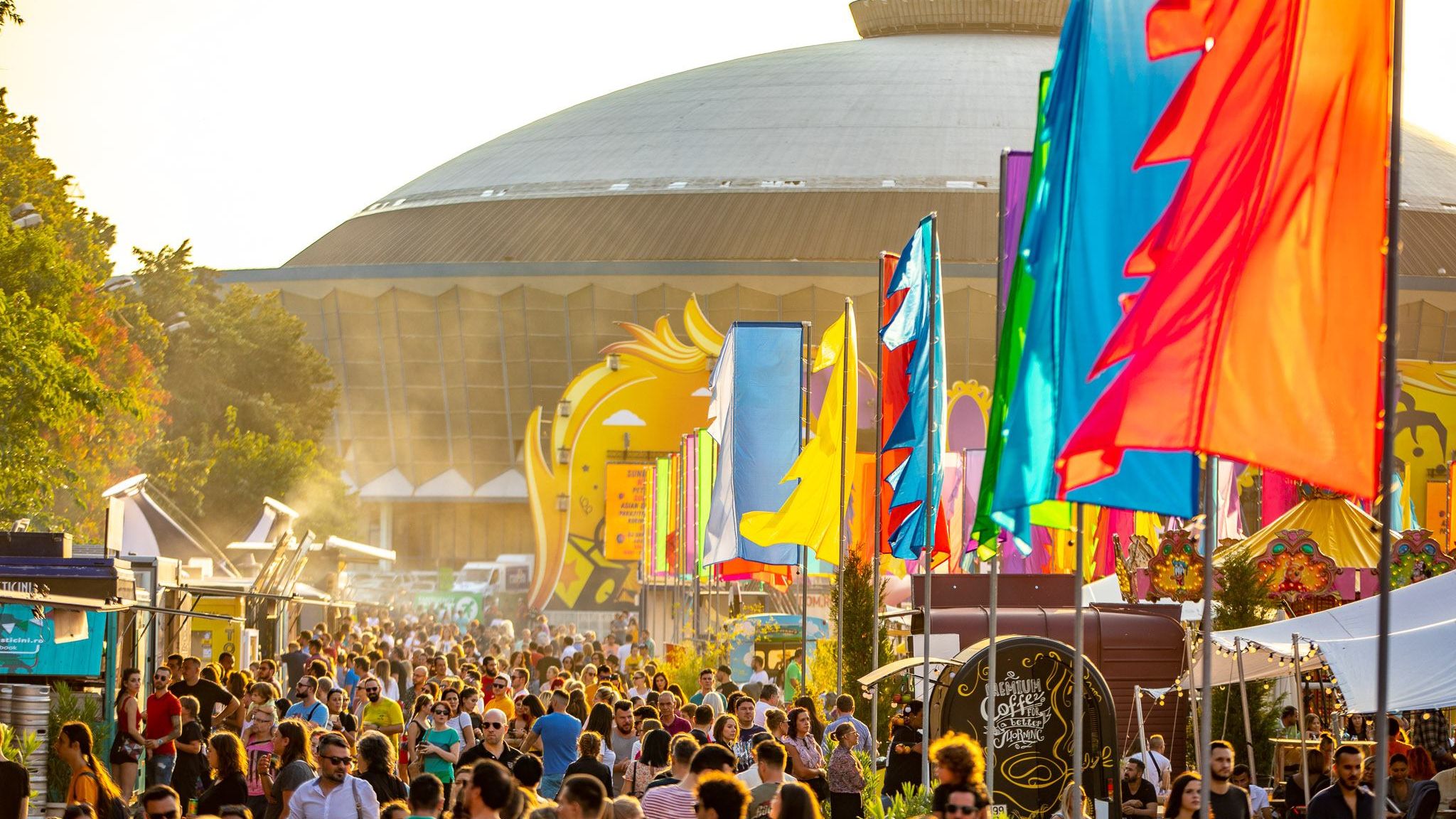 The Carnival la Bucuresti: 100.000 de oameni, zecii de mii de portii de mancare si sute de retete din bucatarii internationale