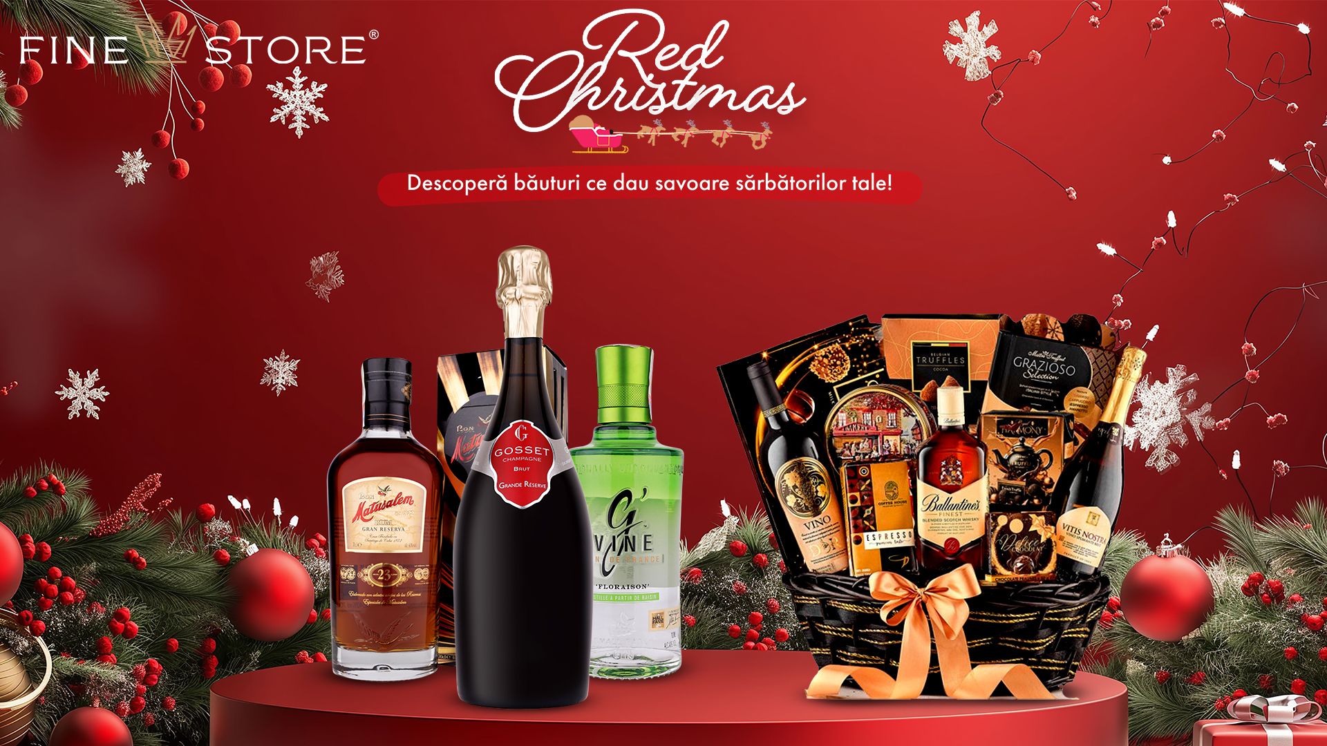 Lista lui Moș Crăciun e la FineStore! Descoperă mii de surse de inspirație de sărbători, la prețuri de neratat!