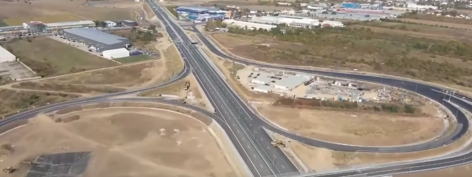 Secțiune nouă din Autostrada de Centură a Capitalei, aproape gata. Când vor fi finalizați cei 13 kilometri