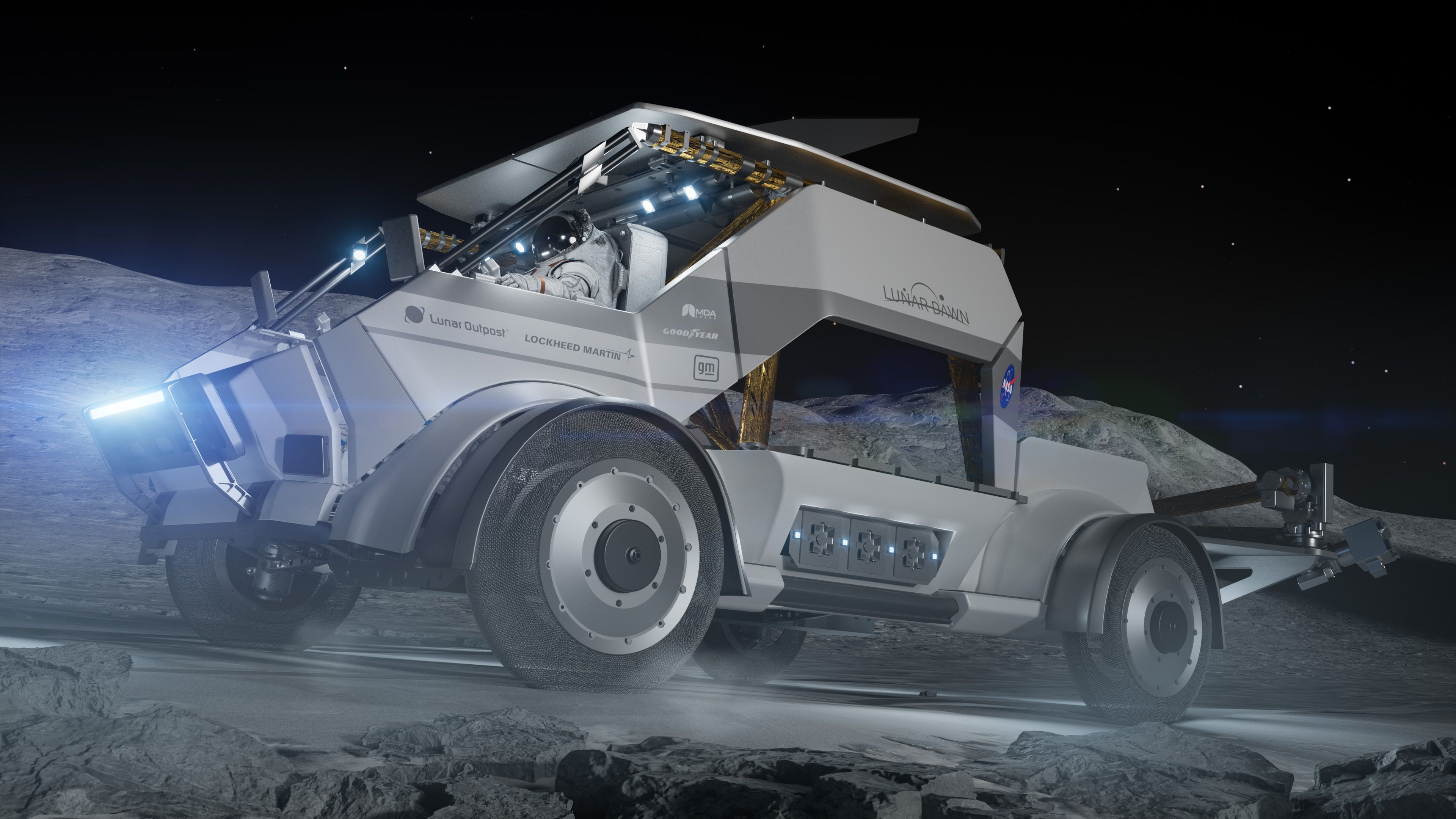 Contractul NASA pentru vehiculul de teren lunar a fost atribuit echipei Lunar Dawn