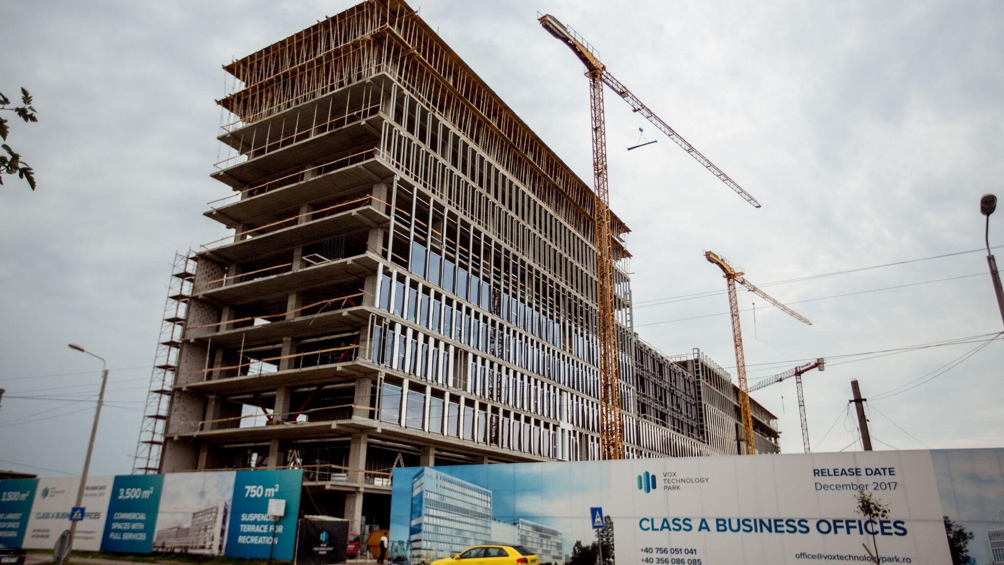 Werk Property Group, dezvoltatorul Vox Technology Park: Peste 50% din suprafata este deja inchiriata, iar proiectul va fi livrat pana la finalul anului. Companiile IT, cu ochii pe Timisoara