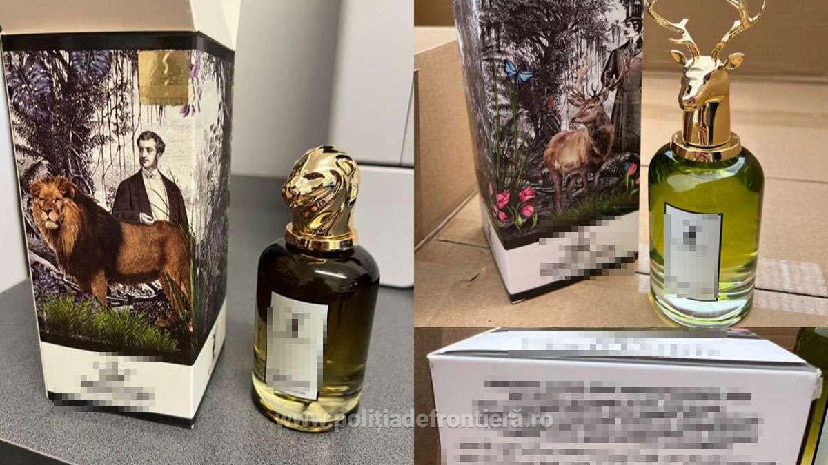 Parfumuri contrafăcute, în valoare de 4 milioane de euro, oprite în Portul Constanța