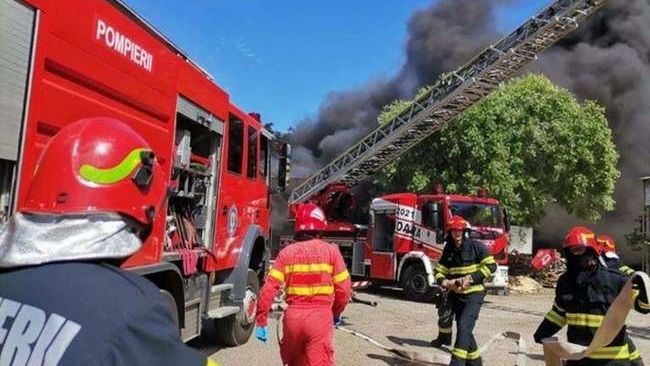 Incendiu la un fost CAP din Timiș