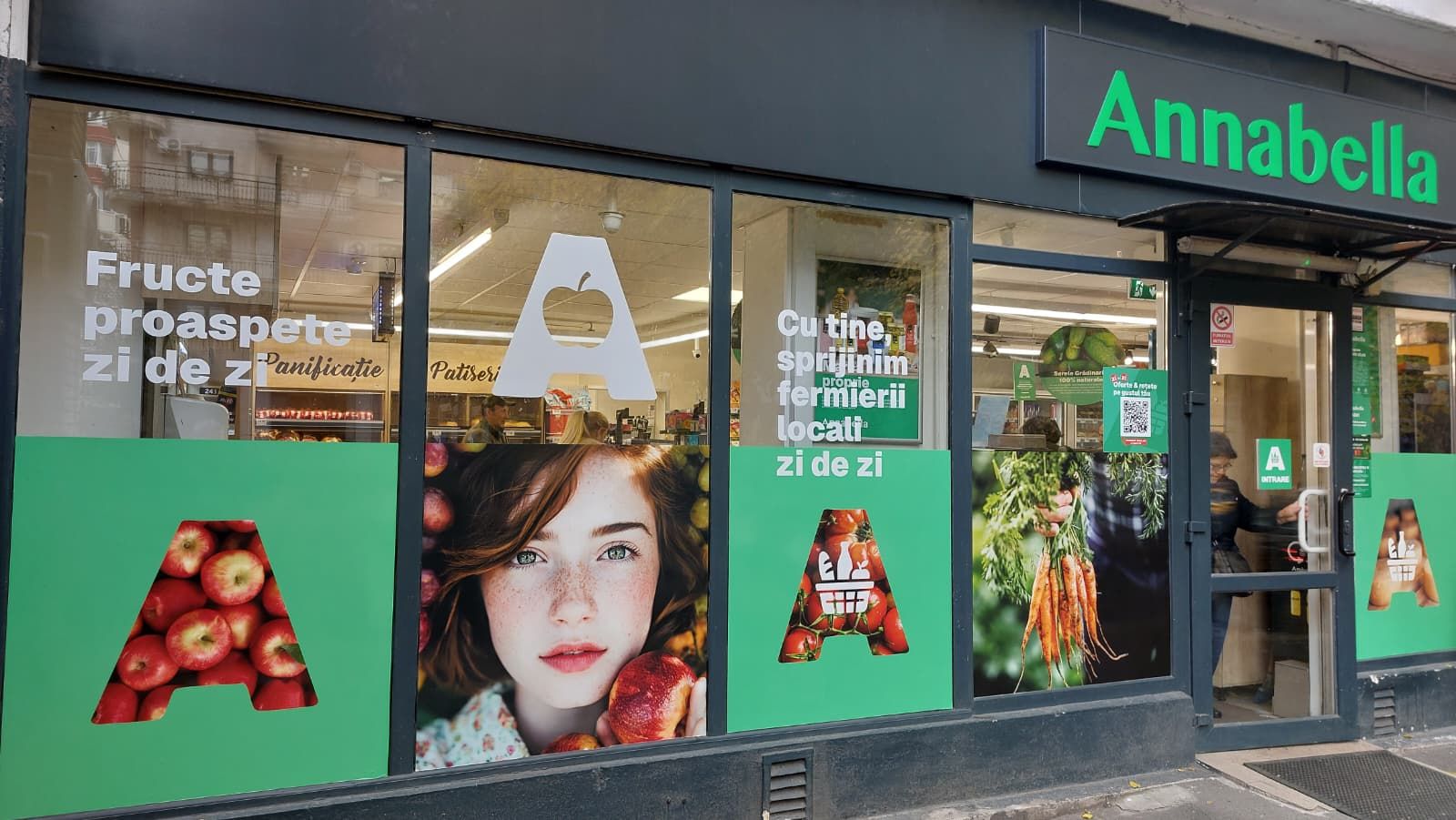 FOTO | Românii de la Annabella încep să înlocuiască o parte din magazinele Profi din București și își aduc propria marfă