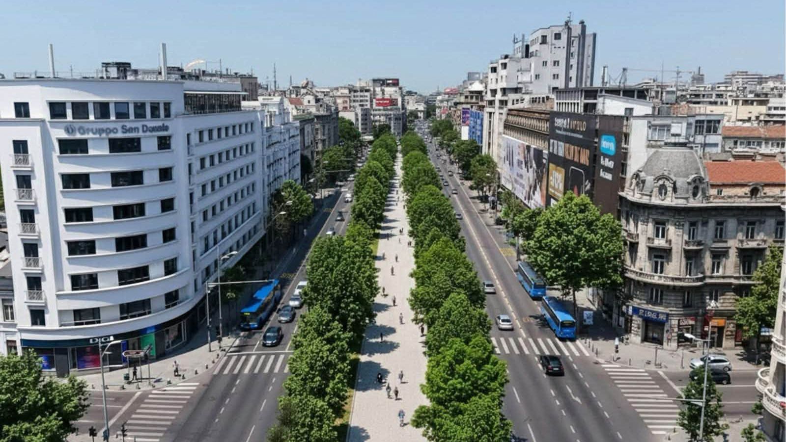 Bulevardul Magheru ar putea fi regândit pentru pietoni, biciclete și spații verzi. PMB pregătește un concurs internațional