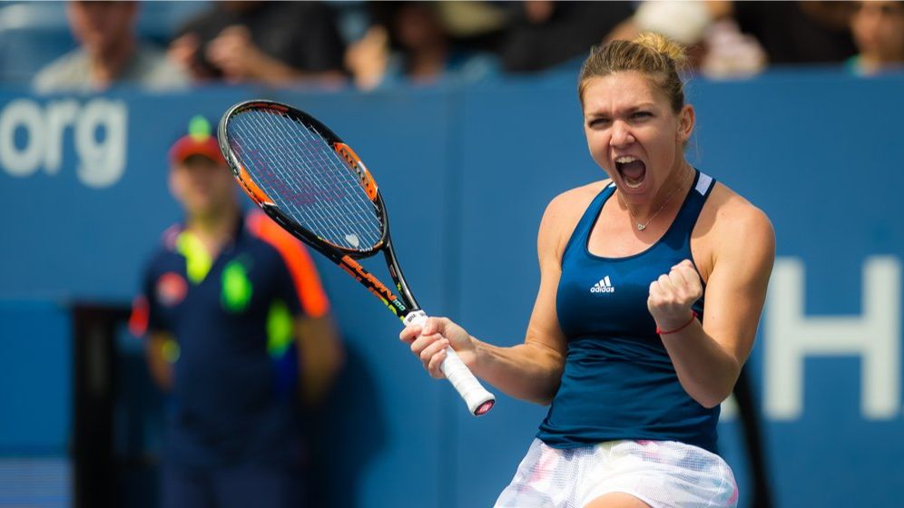 Simona Halep merge în finala WTA de la Roma după victoria cu Muguruza
