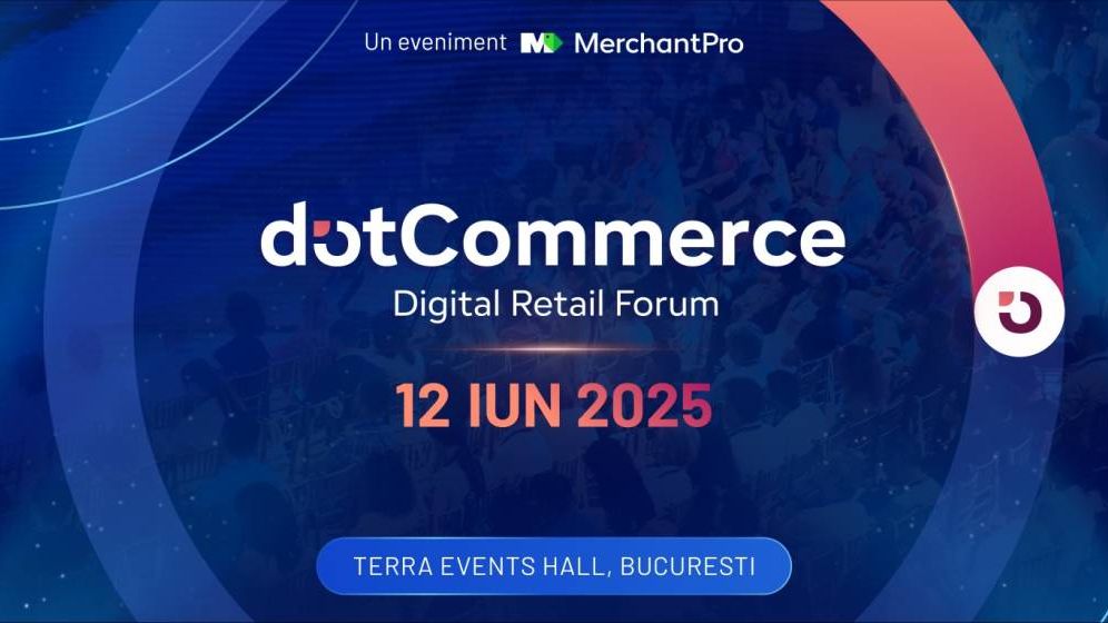 Ce gândesc, cum decid, ce anticipează: jucătorii cheie din eCommerce urcă pe scena dotCommerce by MerchantPro, pe 12 iunie 2025, la București