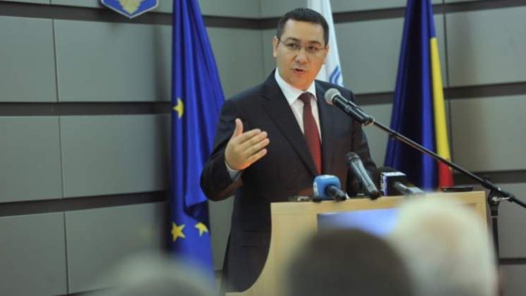 Ponta se ofera sa reformeze stanga dupa esecul PSD